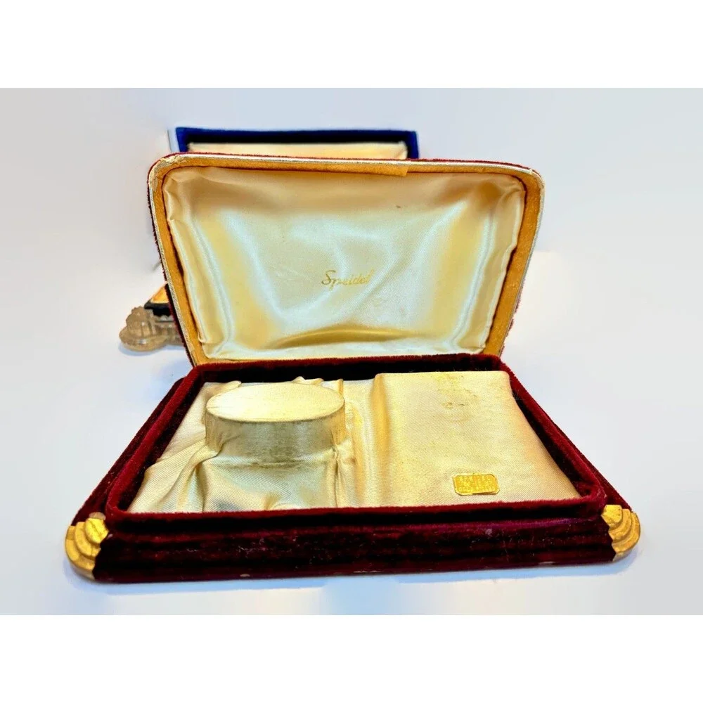 Vintage Antique Presentation Jewelry Boxes  Sweetheart Bracelets, Speidel Fairax